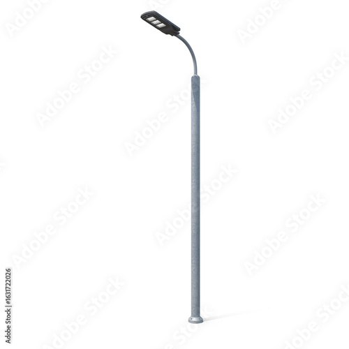 Street Light Isolated on Transparent Background