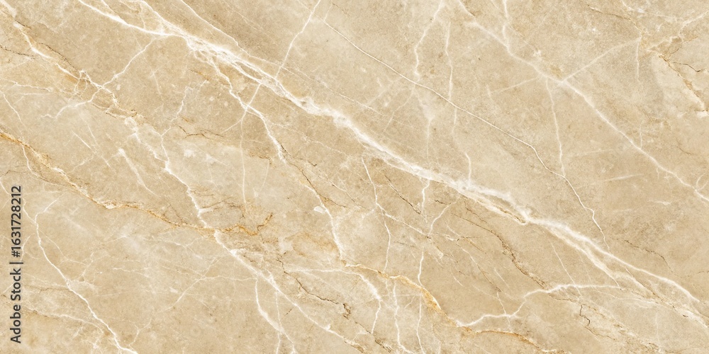 Fototapeta premium Beige marble texture background with natural pattern, ideal for creating a warm and inviting atmosphere in any interior design project