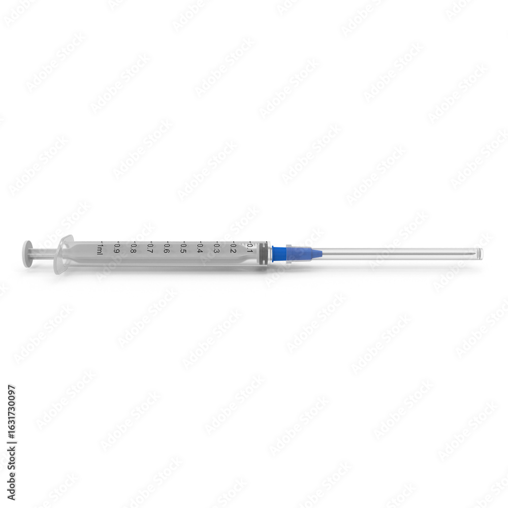 Fototapeta premium Syringe Isolated on Transparent Background