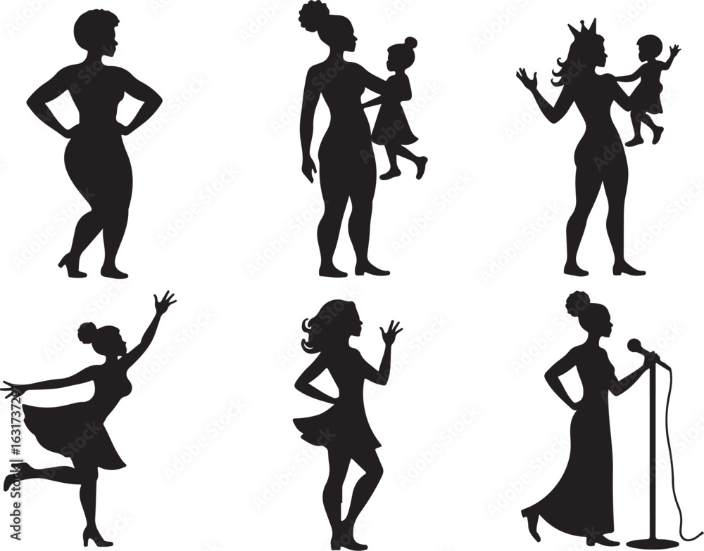 Obraz premium Diverse women celebrating life moments and achievements