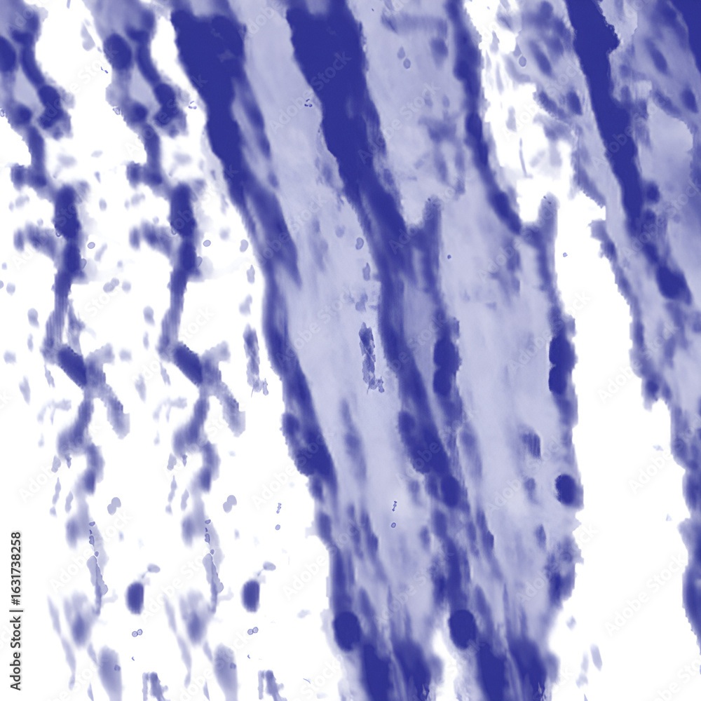 Fototapeta premium An abstract blue watercolor paint background
