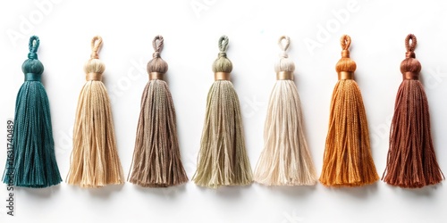 Wallpaper Mural Aerial Tassel Photography: Panoramic Flat Lay, Natural Organic Design Elements Torontodigital.ca