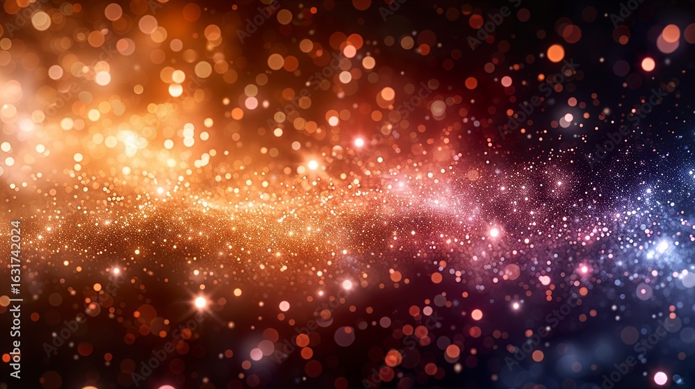 Fototapeta premium Bioluminescent fantasy video background 