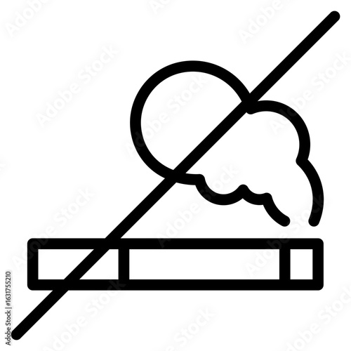 Smoking icon vector illustration