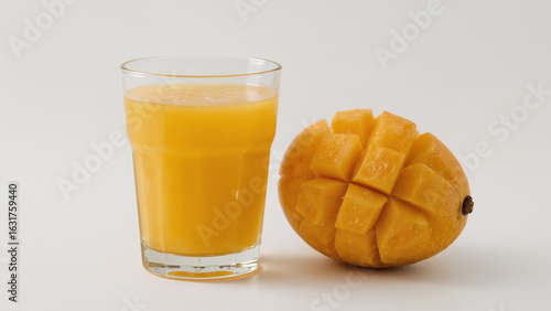 Studio quality mango juice image