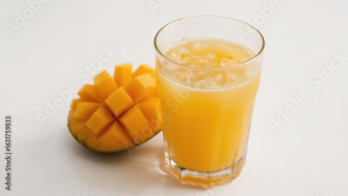 Studio quality mango juice image