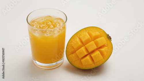 Studio quality mango juice image