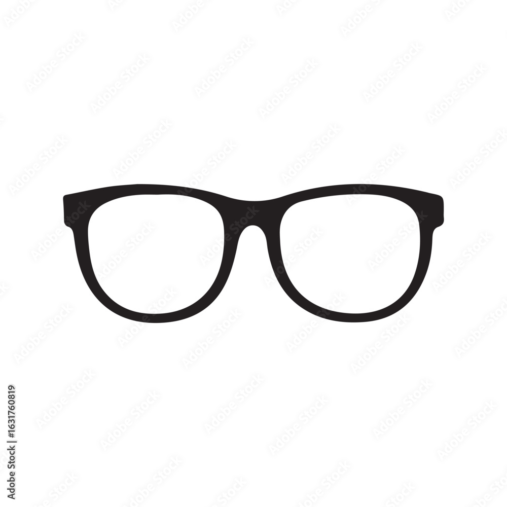 Fototapeta premium Eyeglasses Icon Symbol for Vision and Fashion