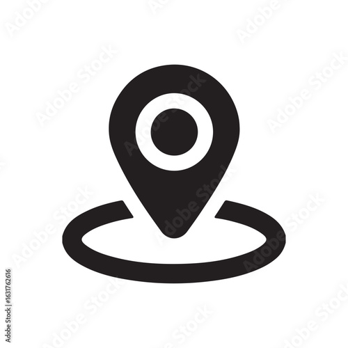 Free Download Location Pin Icon GPS Map Marker Symbol - GFXLoad