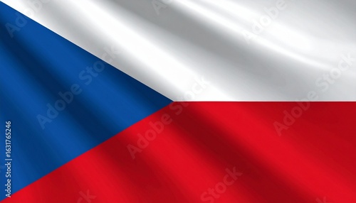 Free Download Waving Flag of the Czech Republic - GFXLoad