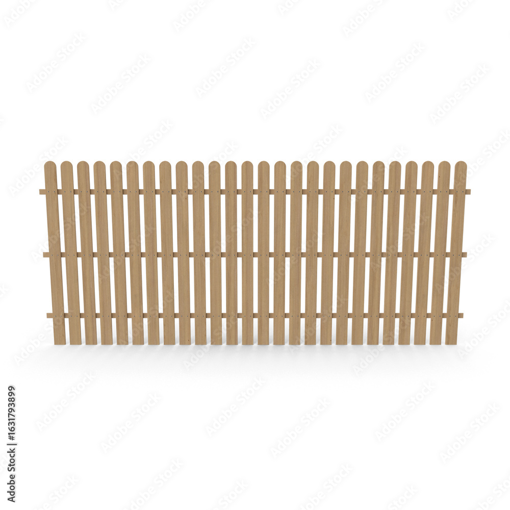 Tall Wooden Picket Fence Isolated on Transparent Background Tall Wooden Picket Fence Isolated on Transparent Background