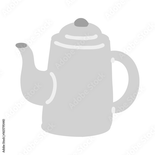 手書きの「やかん」