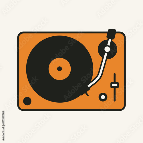 vinyl record player