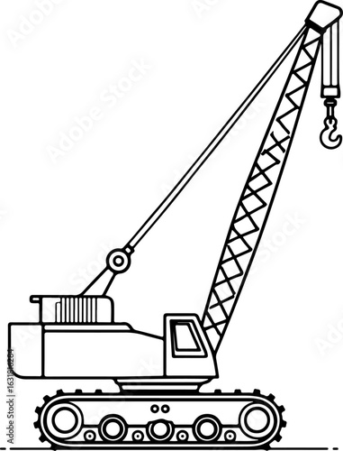 Illustration, vector, black, white, abstract, graphic, design, art, minimal, monochrome, linework, outline, digital, stylized, concept, creative, symbol, shape, form, flux, dev, image, traced, code, p