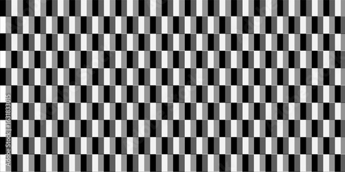 Black and white checkered pattern, Checkerboard seamless pattern. vecor Eps 10