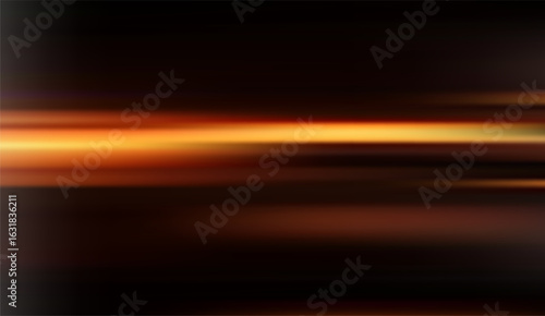 Elegant linear gradient displays horizontal bands of amber and shades of brown against a dark backdrop, presenting a sense of warmth and subtle directional movement