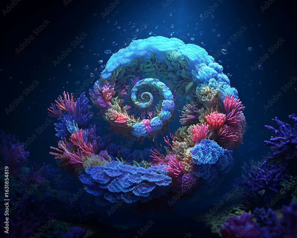 Obraz premium abstract background with stars and circles