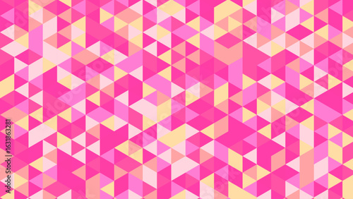 Vibrant polygonal mosaic bursting with dynamic color gradients and seamless geometric rhythm. A bold low-poly pattern design blending futuristic style with digital artistry – perfect for ultra-modern