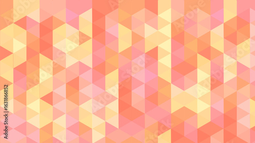 Vibrant polygonal mosaic bursting with dynamic color gradients and seamless geometric rhythm. A bold low-poly pattern design blending futuristic style with digital artistry – perfect for ultra-modern 