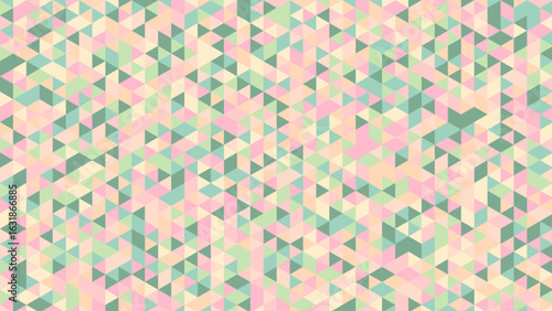 Vibrant polygonal mosaic bursting with dynamic color gradients and seamless geometric rhythm. A bold low-poly pattern design blending futuristic style with digital artistry – perfect for ultra-modern
