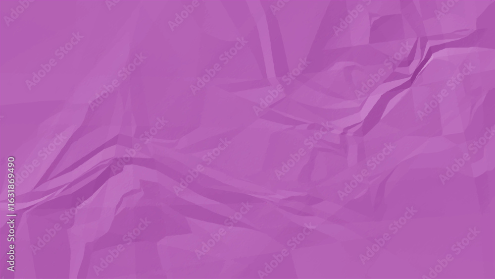 Fototapeta premium Modern Pink and Purple colorful Crumpled Paper Texture — Aesthetic Folded Surface with Organic Wrinkles and Soft Shadows for Trendy Design, Minimalist Backdrops, and Digital or Print Visuals