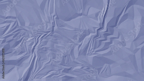 Modern Blue Crumpled Paper Texture — Aesthetic Folded Surface with Organic Wrinkles and Soft Shadows for Trendy Design, Minimalist Backdrops, and Digital or Print Visuals