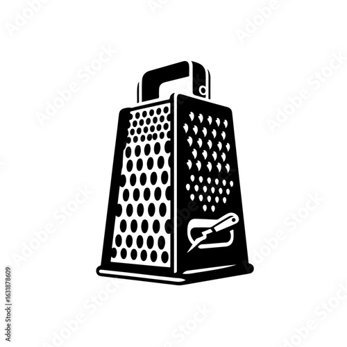Cheese Grater silhouette  , Cheese Grater vector