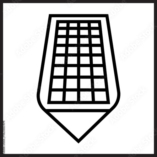 Solar Collector icon design