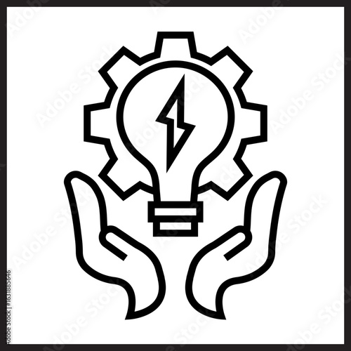 Energy Conservation icon design