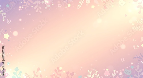 Golden pastel sparkly background