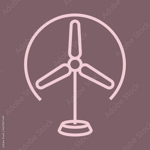 Wind Farm icon design