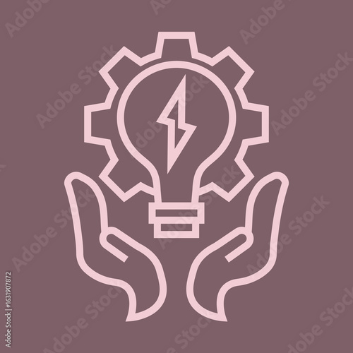 Energy Conservation icon design
