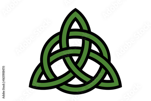 Celtic knot symbol icon