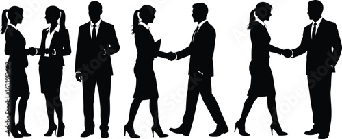 Business, professionals, handshake, teamwork, collaboration, partnership, corporate, meeting, networking, formal, attire, office, environment, successful, deal, interaction, agreement, negotiation