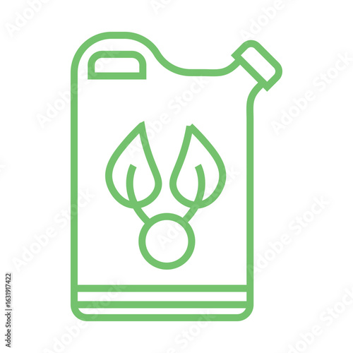 Biofuel icon design