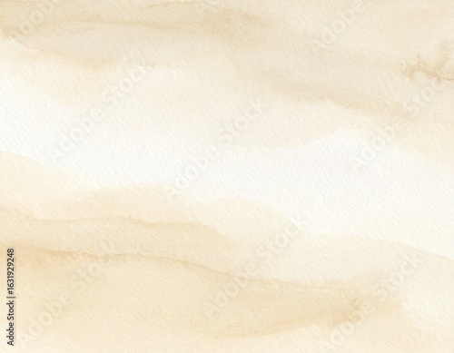 Soft watercolor background in warm earth tones, blending shades of brown, beige, and muted greens for a natural, calming, and organic artistic texture.