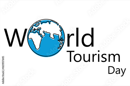 World Tourism Day. Tourism Day creative design for social media banner and poster, Travel concept.
