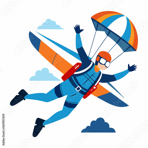 flying a kite