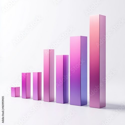Gradient colored rectangular bars arranged in a rising pattern. Free Download Gradient colored rectangular bars arranged in a rising pattern. - GFXLoad