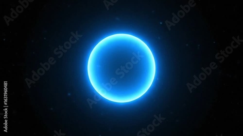 Light Balls Converging into One Radiant Sphere – Sci-Fi Animation