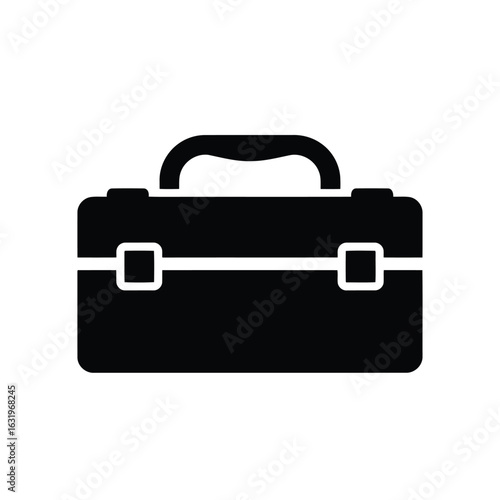 Briefcase icon vector