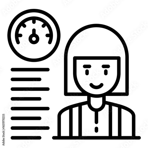 Employee Performance Icon
