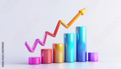 Stock Market Bullish Trend (3D) Free Download Stock Market Bullish Trend (3D) - GFXLoad