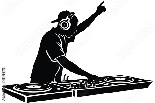 DJ Performing