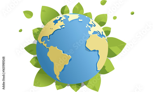 green planet earth