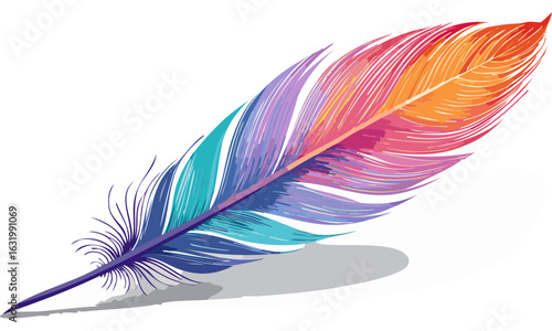 set of feathers