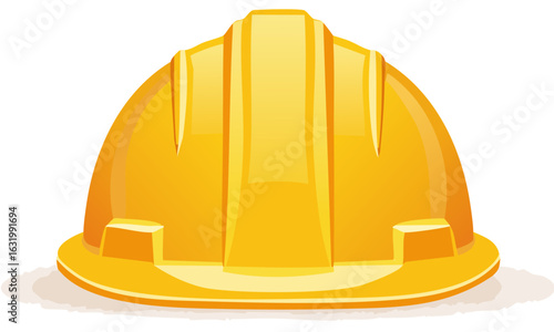 yellow hard hat