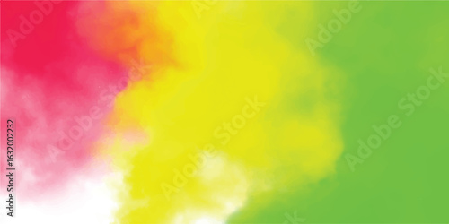 Vibrant watercolor background featuring red yellow and green hues in a beautiful blended composition for artistic designs