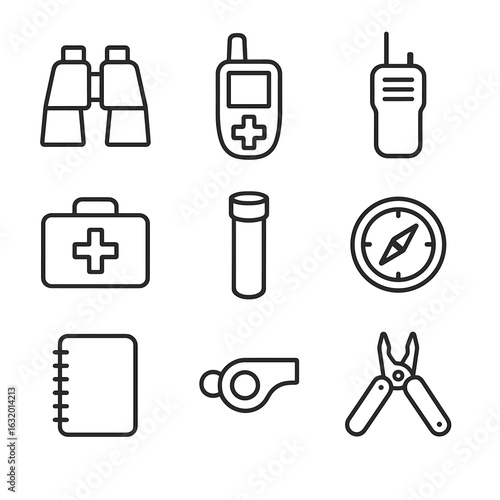 Park Ranger Tools Icons