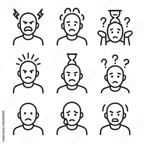 Emotional Icon Grid
